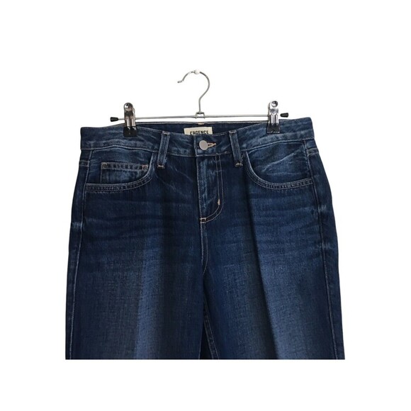 L'agence Jeans Women's Size 25 Blue Marjorie Serrano Straight Leg Cotton - Picture 4 of 7